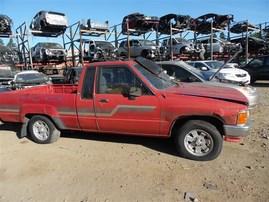 1987 Toyota Truck SR5 Red Extended Cab 2.4L AT 2WD #Z22879